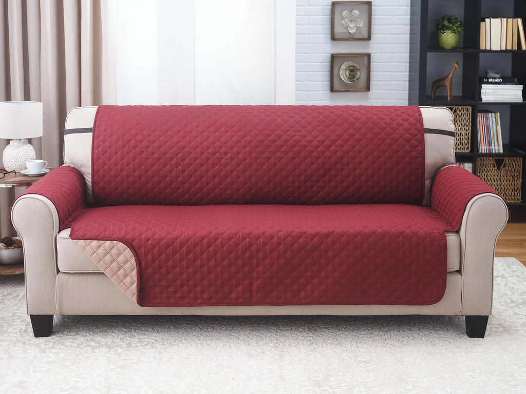 Sofa Furniture Protector Wine/Mocha