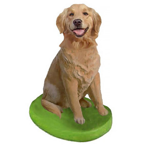 Custom Pet Dog Bobblehead - Golden Retriever