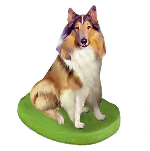 Custom Pet Dog Bobblehead - Collie
