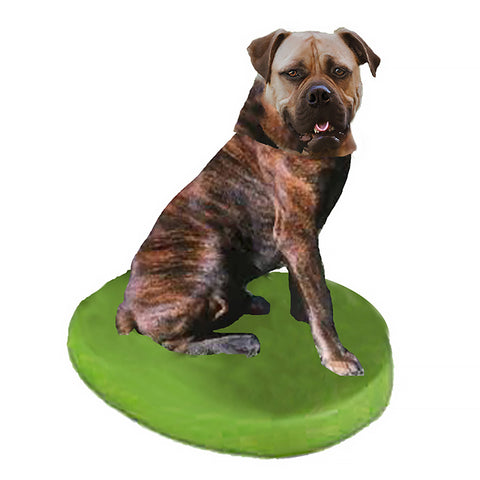 Custom Pet Dog Bobblehead - Bull Mastiff Brindle